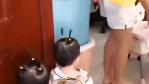 Cute three babies #fun #lovable videos