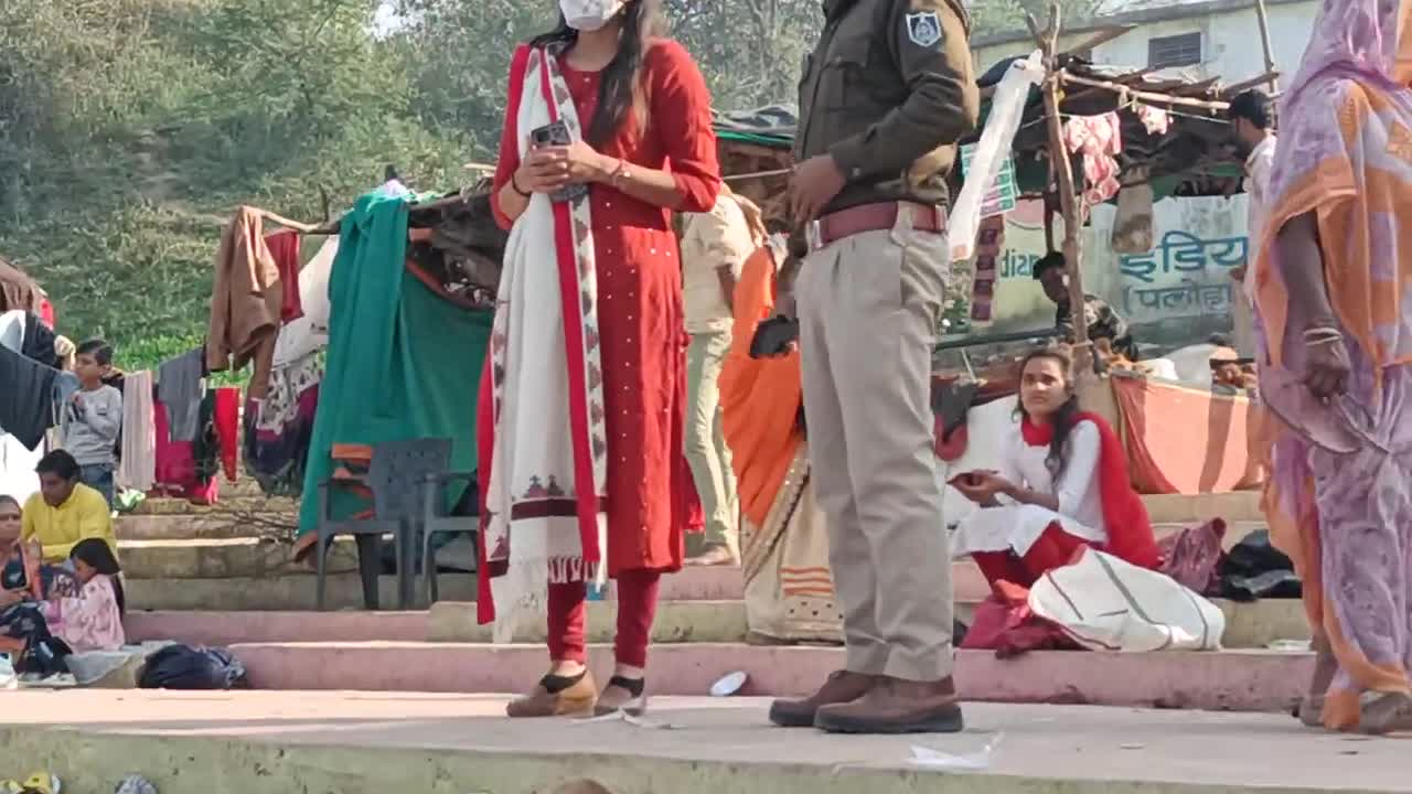 ias srushti jayant deshmukhमां नर्मदा के किये दर्शन#srushti_jayant_deshmukh#motivation#ips#dm#power