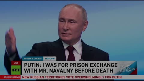 Putin thanks Russians for their votes