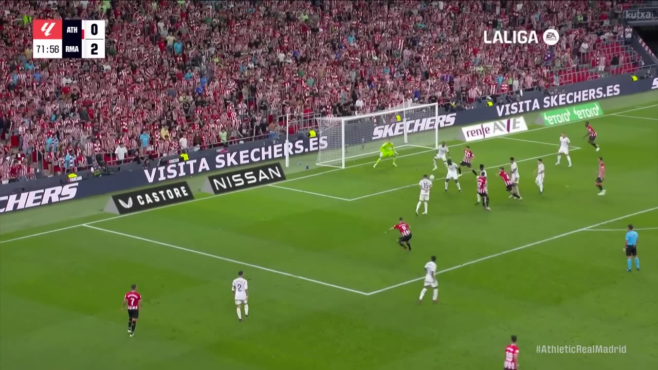 Highlights Athletic Club vs Real Madrid (0-2)