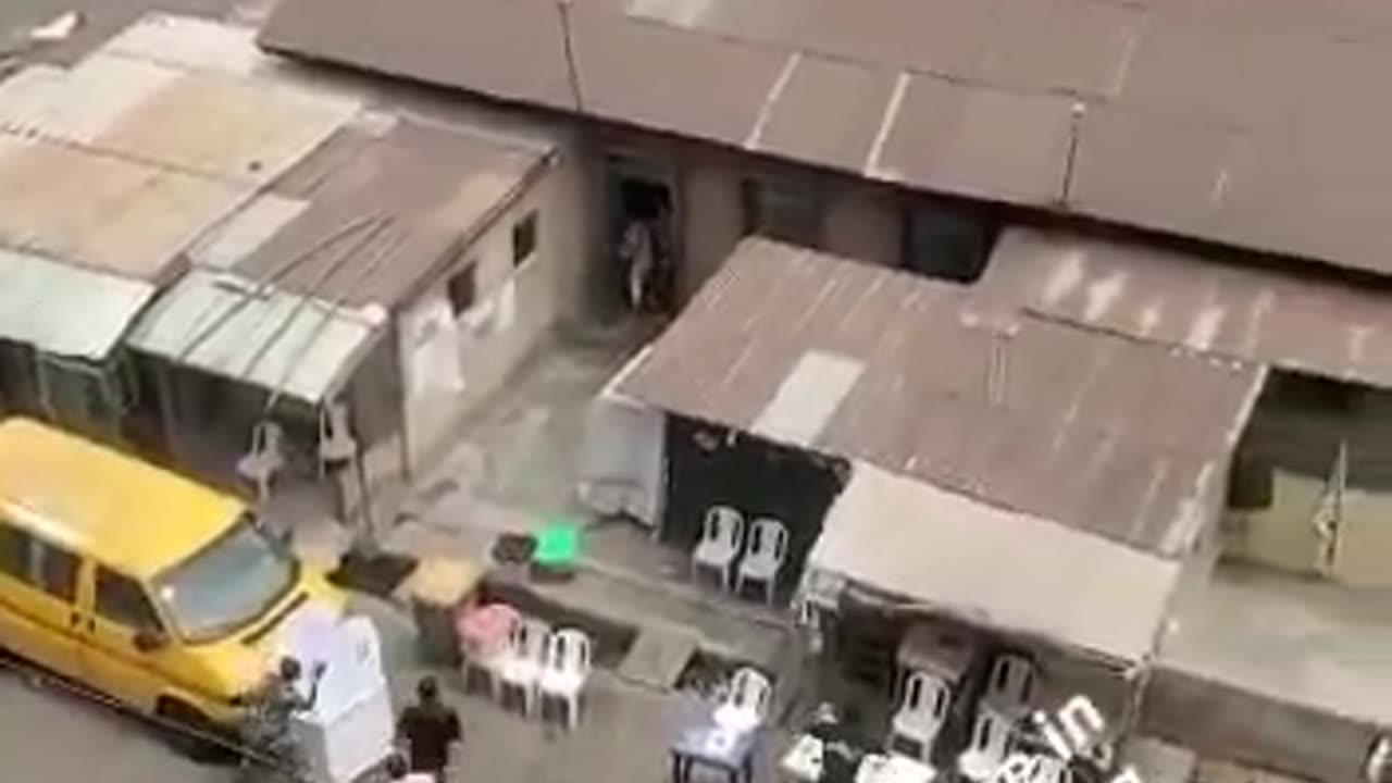 Thugs destroys ballot boxes