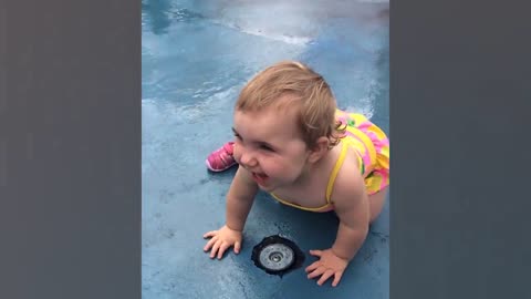 Funny Babies Playing With Water - Baby Outdoor Videos | Most Watched