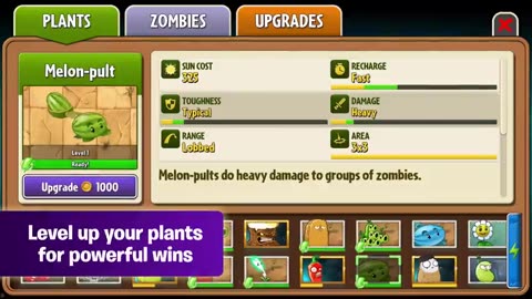 Plant vs zombies 2