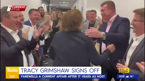 Weatherman bowls kid over in live TV blooper | Today Show Australia