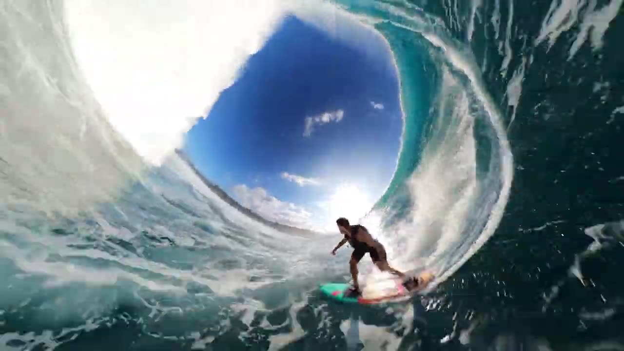 Tow Surfing Jaws with GoPro MAX