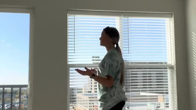 I went and prayed over my new apartment before I started moving in.