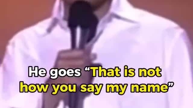 Russell Peters on Hardcore African Names!