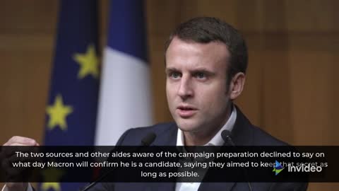 According to insiders, French President Emmanuel Macron is planning to run for re-election soon.