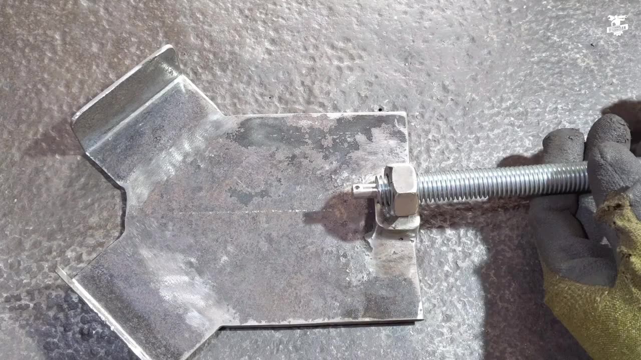 Making 90 degree clamp on Home made clamp