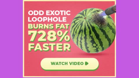 Exotic Loophole Burns Fat 728% Faster