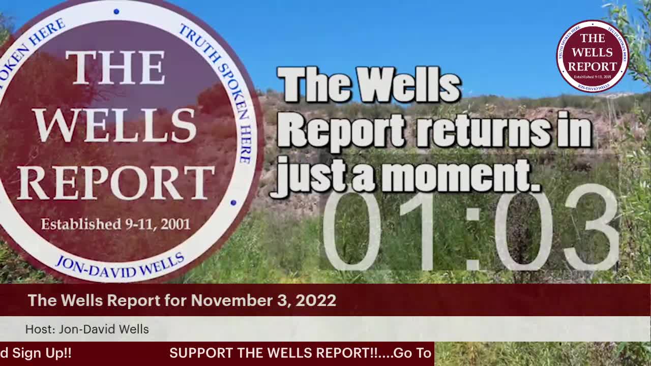 The Wells Report for Thursday, November 3, 2022