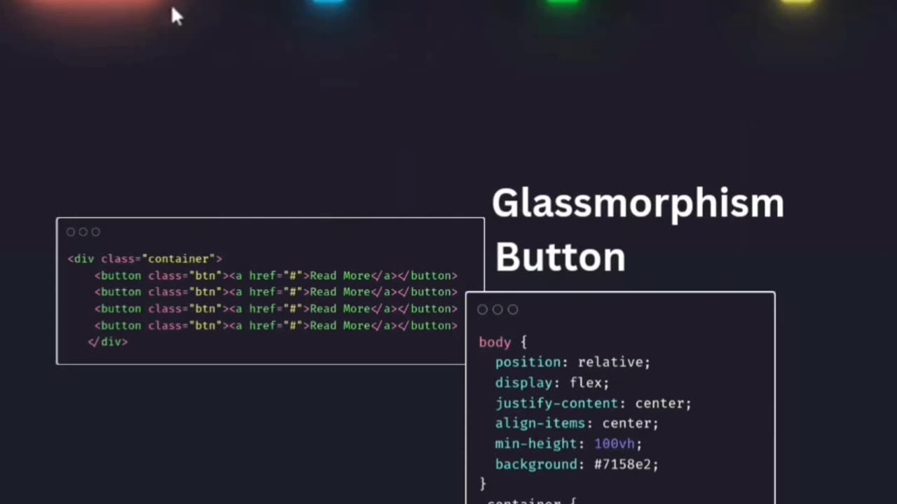 glassmorphism Button #thewebforce #freelancing #webdevelopment #frontend #html #css