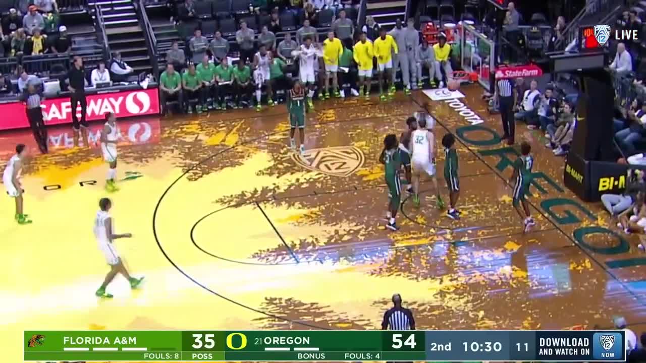 No. 21 Oregon vs. Florida A&M | Highlights | NCAA Men's Basketball | 2022-23 Season