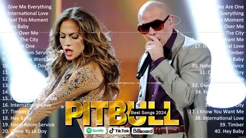 Pitbull 2024 MIX ~ Top 10 Best Songs