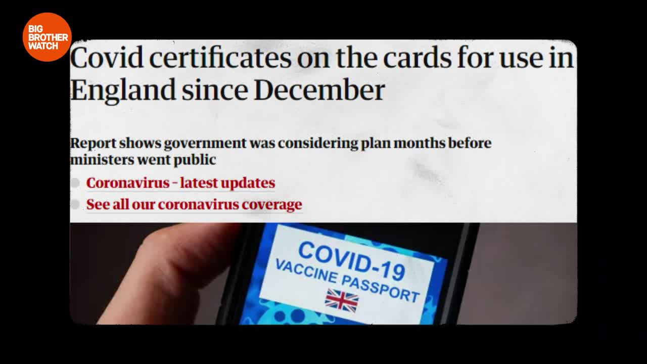 Vaccine passports. This is why we should NEVER accept their use!