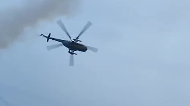 Ukrainian Attack Helicopters at Work