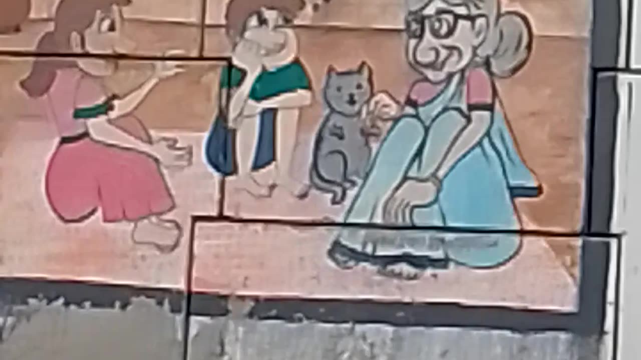 Road side painting in Faridabad Haryana