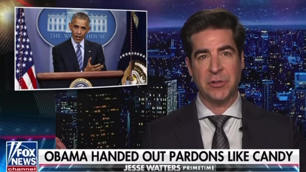 Obama gave a bunch of pardons away.