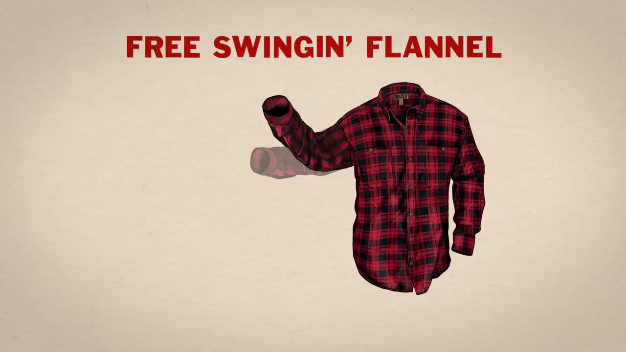 Duluth Trading TV Commercial Free Swinging' Flannel