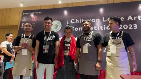 Latte art competition Nepal