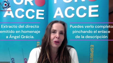 Ana García Trelles en el homenaje a Ángel Grácia