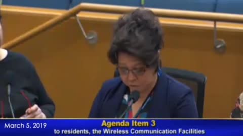 Communityleader speaks out against the dangers to health of installin 5G cell towers around children
