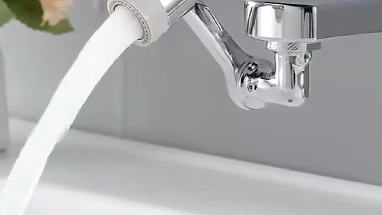 Universal Rotation Faucet Extender Sprayer Head Kitchen Robot