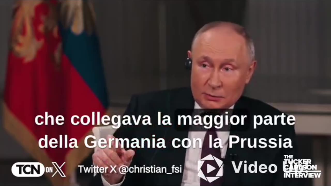 Tucker Carlson intervista Vladimir Putin