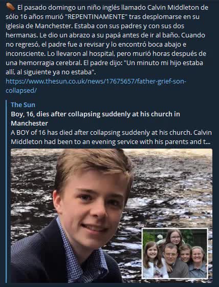 Calvin Middleton En Paz Descance