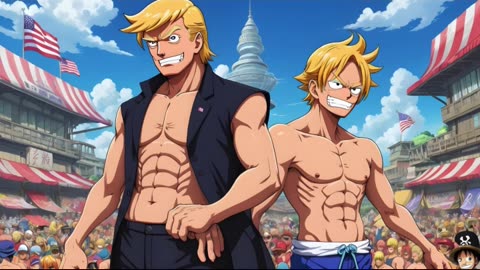[Donald Trump sings/AI Cover] One Piece Opening 13 The ROOTLESS - One day