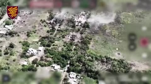 Ukrainian Tank Firing on Russian Positions