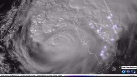 Here Is Hurricane Milton Footage From Space. Is this CGI or are we seeing H.A.A.R.P. in action?