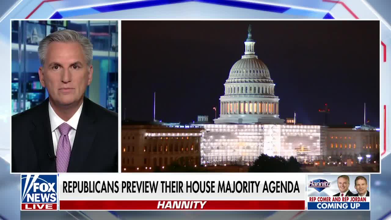 McCarthy: GOP will 'work with anyone' who wants to better America