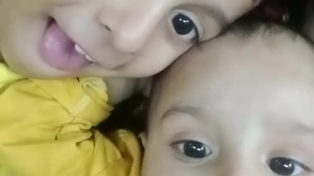 My two cute Baby