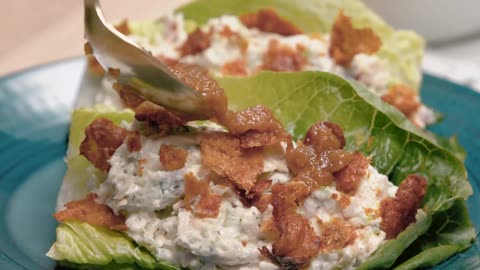Keto Chicken Salad Cups Recipe