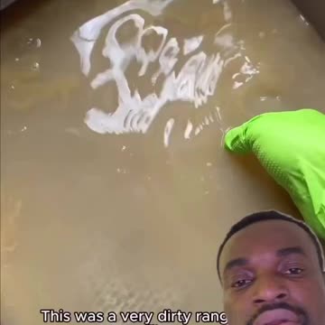 How to clean a rang hood filter