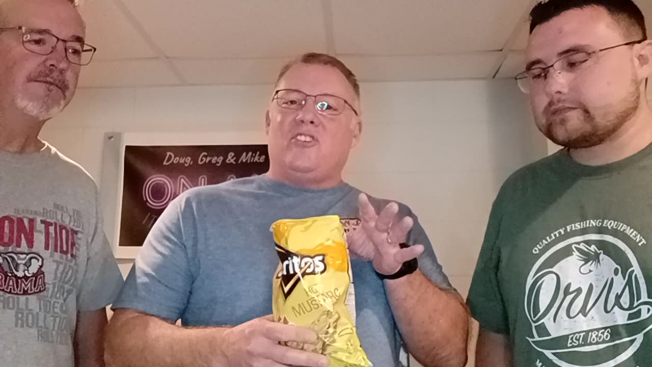 Taste Test. Hot Mustard Doritos.