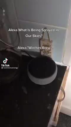 What is being sprayed