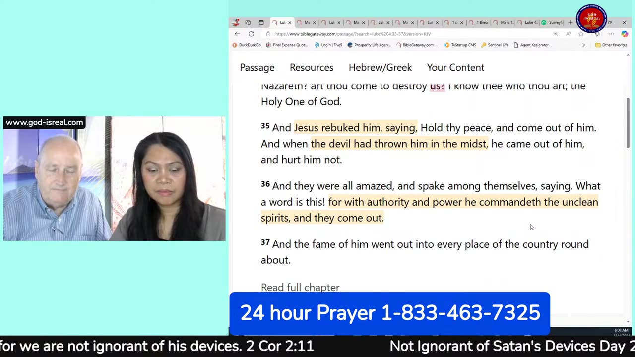 11-04-24 Not Ignorant of satan's Devices Day 2 - Pastor Chuck Kennedy