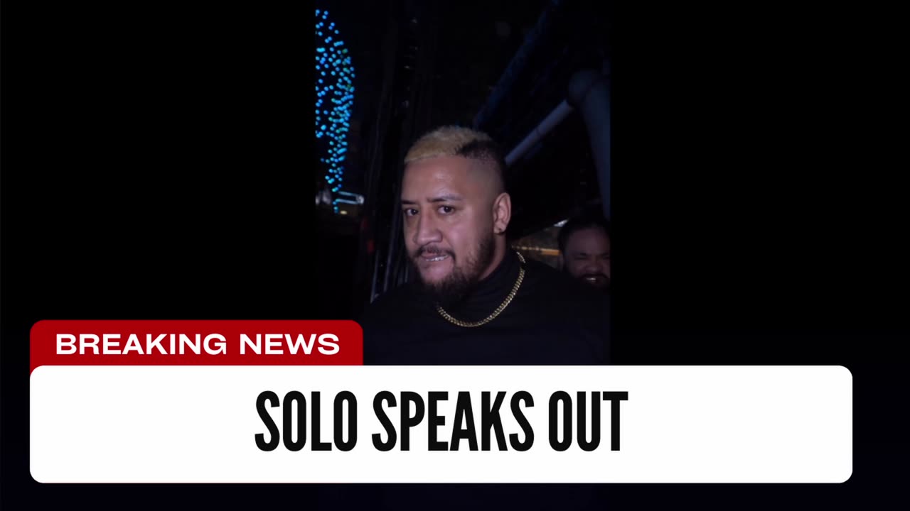 Solo Breaks Silence On Sami Zayn Betrayal
