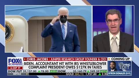 Biden owes $127K in taxes, claims IRS whistleblower complaint