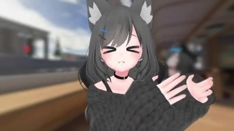 A day with mawang ( 360° Camera ) 【 VRchat 】