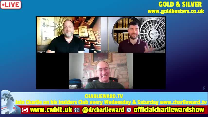 Goldbusters Secure Exclusive Vault Access With Adam, James & Simon Parkes