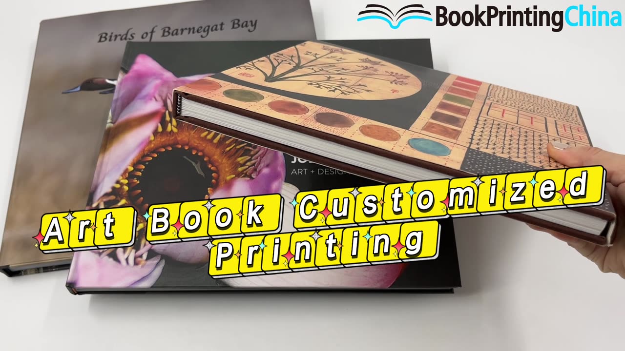 High quality art cook book printing case