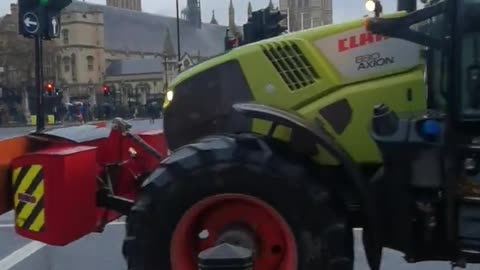 Farmers Protest in London UK