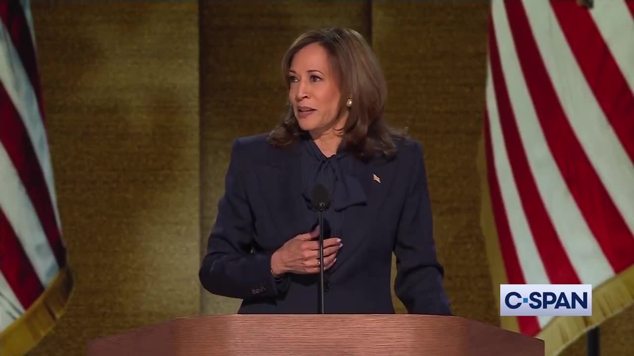 Kamala Harris Accepts Democrat Nomination For President (VIDEO)