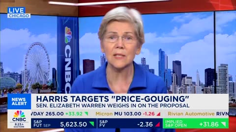 Elizabeth Warren: "Prices went up because of the war in Ukraine"