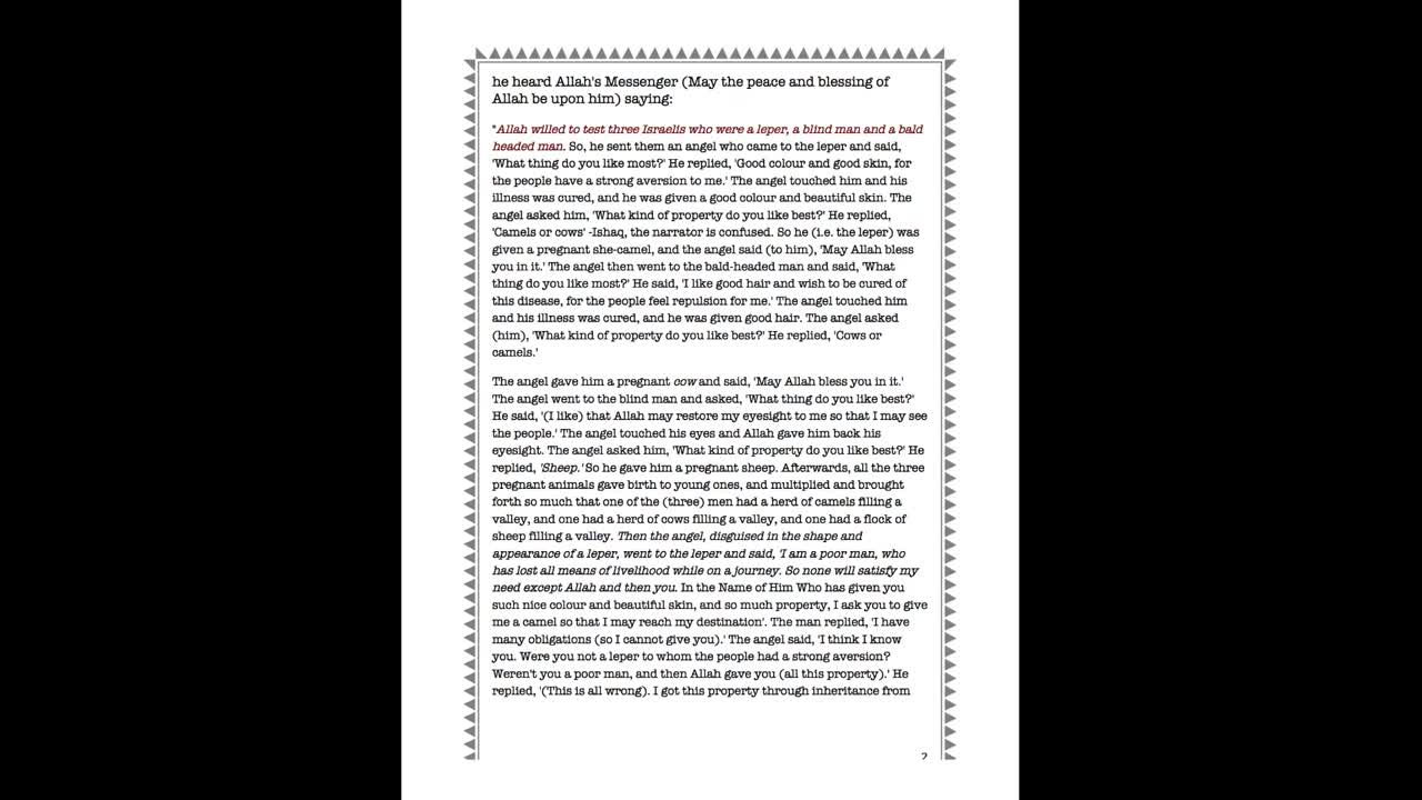 Kitab at Tawheed - ch 49
