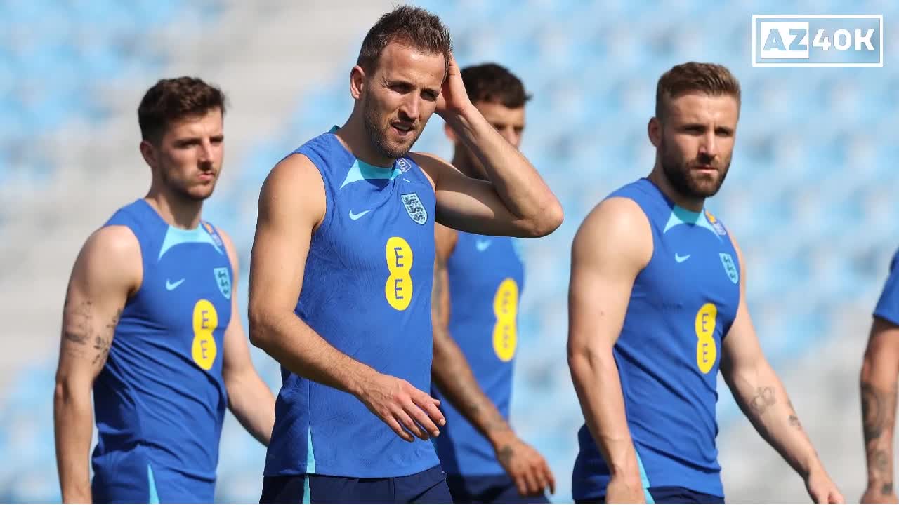 England Players Use Water Spraying Machine To Cool Themselves in Qatar