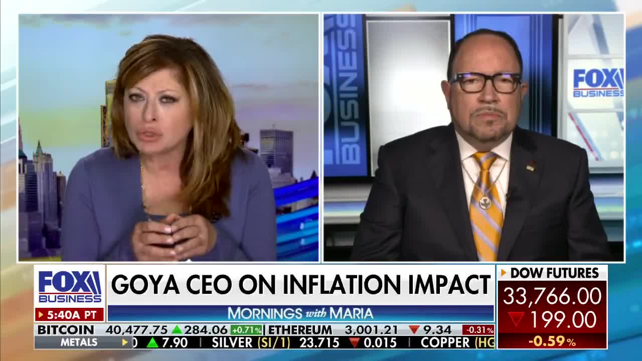 Fox Business: GoyaFoods CEO: "We are on the precipice of a global food crisis."